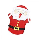 KOZEEY子供　サンタ　人形　不織布　DIYのおもちゃ　クリスマスプレゼント　知育玩具　手工訓練