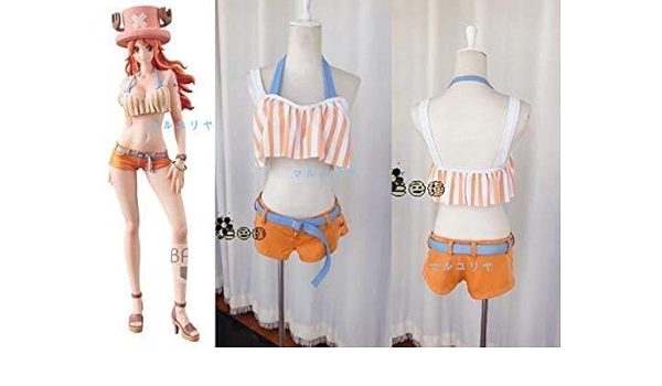 Amazon Kyuucos One Piece ワンピース ナミ コスプレ衣装 水着 コスプレ 仮装 通販