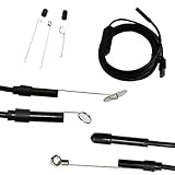 Dovewill レンズ径：5.5mm 検査ビデオカメラ 多領域 作業 スネーク検査パイプ 解像度：640 * 480/1280 * 720/1600 * 1200 多種類ケーブル - 1mソフト