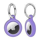 AirTag ケース 2枚セット AirTag保護カバー キーホルダー付き シリコン製 耐衝撃性/耐摩耗性/軽量/取り付け簡単 持ち運び便利