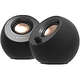 Creative Pebble V3 ブラック USB/Bluetooth/3.5mmピン 8W RMS ピーク出力16W USB Type-C/A SP-PBLV3-BK
