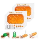 TENGA テンガ UNI ユニ TOPAZ トパーズ ラウンドカット ユニセックス ぷるぷる触感 使い切り ミニローション付き 2個セット