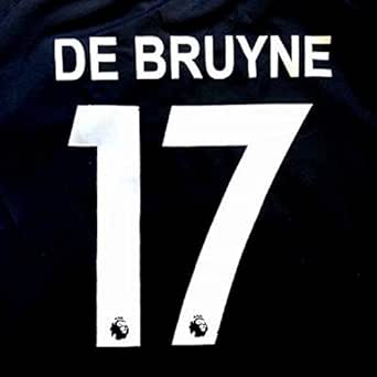 Amazon Co Jp 子供用 マンチェスターシティ De Bruyne 17 デブライネ 黒 ゲームシャツ パンツ付 ｍ ファッション