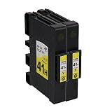 リコー用 GC41H 互換インク 顔料 イエロー Lサイズ 2本セット GC41YH IPSiO SG7100 / RICOH SG7200