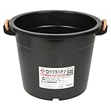 赤長 DIYプラバケツ ブラック 13型