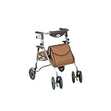 島製作所 歩行車 シンフォニープラス（2）80 チェックブラウン ダイエット 健康 健康器具 車 [並行輸入品]