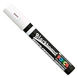 uni ブラックボードポスカ 中字 白 水性顔料 PCE2005M.1