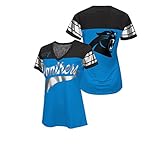 Carolina PanthersレディースゲームWinningドライブJerseyスタイルシャツ M ブラック