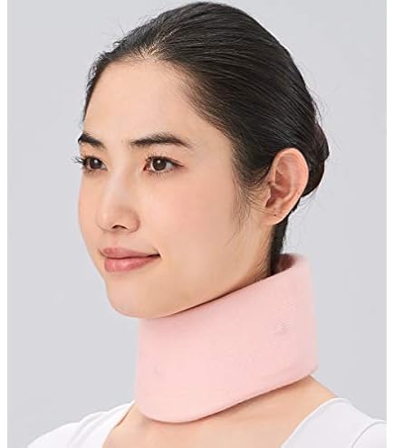 ソフトカラー ネックブレース 首 ネックサポート 睡眠用 ピンク Mサイズ Amazon.co.jp: bonbone ソフト頚椎カラー コルセット フリーサイズ