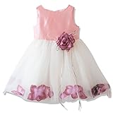 (キャサリンコテージ) Catherine Cottage子供服 PC734YB 花びら揺れるロマンティックベビードレス 80cm ピンク