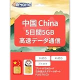 【Almond SIM】中国本土 香港 マカオ simcard 20日間 高速データ通信 データ無制限 中国ネット規制対象外 中国でもGoogle、LINE、YouTubeなどVPNなしで利用可能 24時間安心サポート 5G 4G-LTE対応 プリペイド SIMカード China simカード (20日間20GB高速データ)