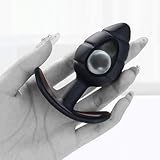 Ifukens アナルプラグ 内臓メタルアナルビーズ アナル拡張アナル開発ネジあなるプラグアナルグッズ 初心者アナルおもちゃsmプレイ 女性用ディルド 男性 前立腺開発アンカー型アナルストッパー 外出用可（L）