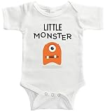 Starlight Baby Little Monsterボディスーツ カラー: ホワイト