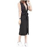 acqua pesuca　アクアペスカ　大人かわいいオーバーオール　授乳口付きインナー　２点セット　授乳服　マタニティ (ブラック)