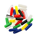 Maxmoral 28個 ノンスリップ トランスミッター スイッチ ラバーキャップ X9D QX7 Spektrum トランスミッター スイッチ シースカバー 7色