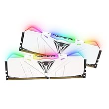 Patriot Viper Gaming デスクトップ用RGBシリーズDDR4 DRAM 3200MHz 16GBキット - ホワイト