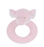 Angel Dear Ring Rattle, Pink Elephant by Angel Dear