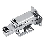 ドアヒンジ170度家具キャビネットドア油圧ヒンジネジで丈夫なドアヒンジSlow Close Thickドアパネル