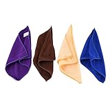 Merssavo 10xミックスカラー車のキッチン洗濯洗濯磨き乾燥タオル布23 * 23cm