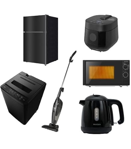 Amazon.co.jp: [山善] 【新生活家電5点セット】 家電セット 冷蔵庫106L