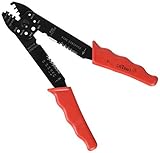 DealMuxワイヤーストリッパーカッターペンチツール、5.0ミリメートル/ 8.5、赤/黒に0.5ミリメートル
