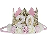 KRY ベビー 王冠 クラウン パーティー キッズ 大人 子供用 髪飾り ガールズ 帽子 ヘッドバンド 可愛い フラワー クラウン ストレッチ キッズ 女子会 パーティー ヘアバンド 1歳 2歳 3歳