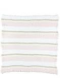 ベアフットドリームス / Barefoot Dreams ブランケット CozyChic Multi-Stripe Stroller Blanket [ #567 ] White-Cream-Pink