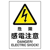 ユニット JIS規格標識 802-501 危険感電注意