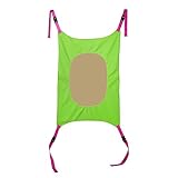 Tovadoo ベビー寝具 ハンモック 四色入 コットン 持ち運び便利 折り畳み可 外し簡単 おもちゃ収納用 出産祝い プレゼント　116*74cm (グリーン)