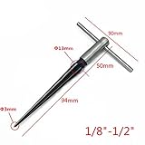 RaiFu テーパー　リーマー　ステップ　ドリル　　バリ取り 拡張　穴開け　マニュアル　テーパリーマー　チャンバー　加工　面取り　ヘッド　キャッチング　ツール 3-13mm