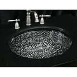 JSG Oceana 007-307-200 Pebble Undermount/Drop-In Combination Sink, Sea Green [並行輸入品]