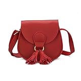 ショルダーバッグ　子供用　ファッション　財布　ミニ　サッチェル　ポータブル　バッグ　タッセル　シングルショルダーバッグ