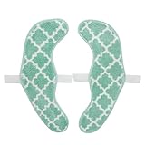 カキウチ 便座カバー グリーン 縦40.5×横13cm ふんわリッチ モロッカン トイレ カバー