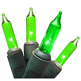Brite Star 100 Count Professional Series Lights with Green Wire, Mini, Green [並行輸入品]