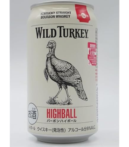 Amazon.co.jp: 【4缶】ワイルド ターキー バーボン ハイボール 缶 WILD
