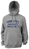 NCAA Penn State Nittany LionsメンズPro重量カレッジロゴフリースパーカー L ホワイト