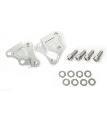 Amazon | ACTIVE (アクティブ) リアキャリパーサポート シルバー