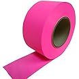 タフニール ビニールテープ 幅25mm x 100M 非粘着タイプ (ピンク)