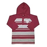 NCAAテキサスA & M Aggies Toddler Boysラグビー長袖フード付きシャツ、サイズ3、マルーン/ヘザー
