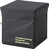 東谷(Azumaya-kk) スツール ブラック 商品サイズ:W31×D31×H30 LFS-677BK