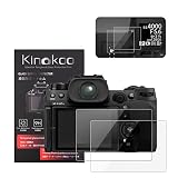 kinokoo 液晶保護フィルム 富士 Fujifilm デジタルカメラ XH2 X-H2 XH2S X-H2S 専用 硬度9H 高透過率 耐指紋 気泡無し 強化ガラス 厚さ0.3mm 2枚セット 標識クロス付き(X-H2S専用)