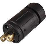 アメリカン電機:アメリカン電機 引掛形 ナイロンプラグ 2P 15A 250V 2122N 型式:2122N