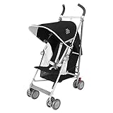 Maclaren Globetrotter Pushchairs (Black/White) - 2016 Range by Maclaren