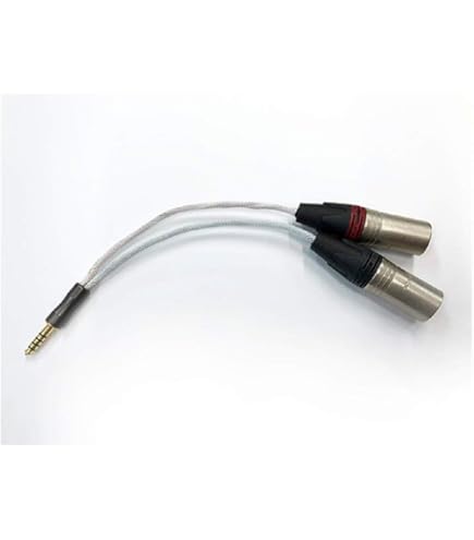 Amazon | TOP WING White Barrel II 4.4 to XLRM 40cm 4.4mm->3pin XLR