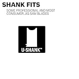 Bosch U345XF 5" Progressor Bi-Metal Universal Shank Jigsaw Blade 5 Pack [並行輸入品]