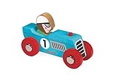 Janod Racing - Retromotor (3 Blue + 3 Silver) [並行輸入品]