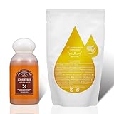ラブコスメ ローションバス トロケアウ 250ｍL＆食べられるローション ラブシロップ 100ｍL 日本製 ローション風呂 とろとろ入浴剤 お風呂 バスタイム (トロケアウ＆ラブシロップ)