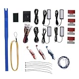 【エーモンオンライン限定】アルファード/ヴェルファイア(AGH30/GGH30/AYH30)専用LEDフットライトキット 前後席用 ウォームホワイト FD201