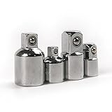 Lautechco レンチ用ソケット ディープソケット ソケットアダプターセット 六角ソケット 4個セット