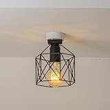 STGGTS 小型シーリングライト 玄関ライト 4畳 6畳 引っ掛けシーリング式 小型玄関照明 賃貸照明 天井ライト 照明 和風 小型 門灯 台所 ミニ コンパクト 洗面所 廊下 トイレ 階段 ブラック